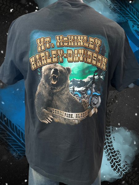 GRIZZLY M/C MOUNTAINS - SHORT SLEEVE MENS