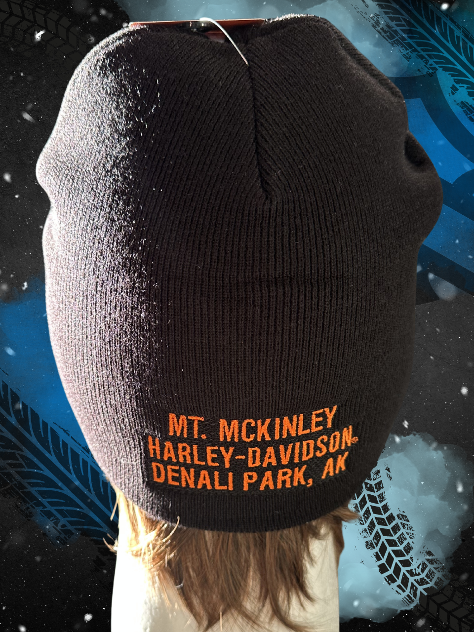 OPEN BAR & SHIELD BEANIE