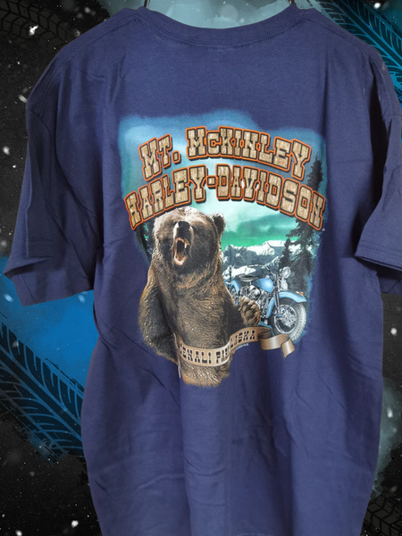 GRIZZLY M/C MOUNTAINS - SHORT SLEEVE MENS
