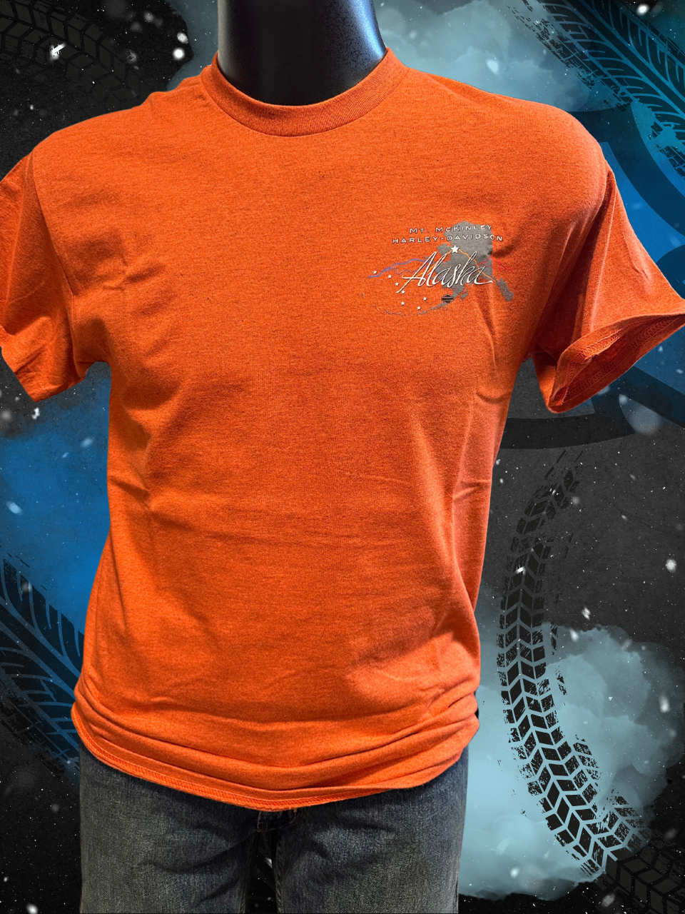 STATE OUTLINE - SNARLING WOLF - SHORT SLEEVE