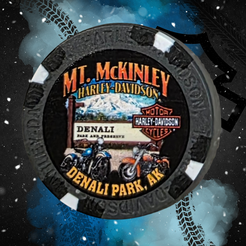 Mt. Mckinley Poker Chip