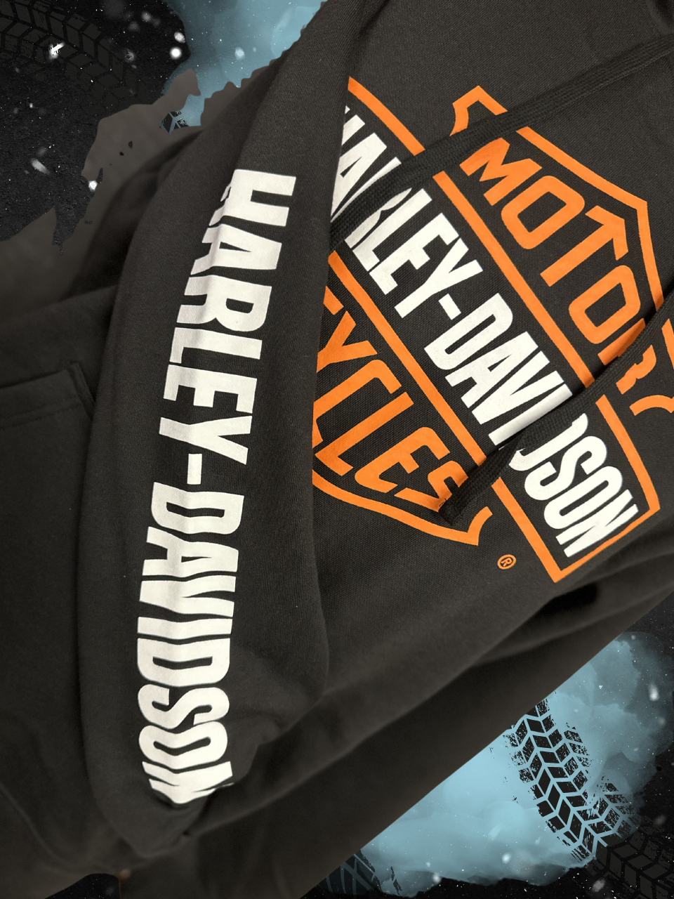 Bar & Shield Bandana Hoodie - Denali Sign Post Men’s