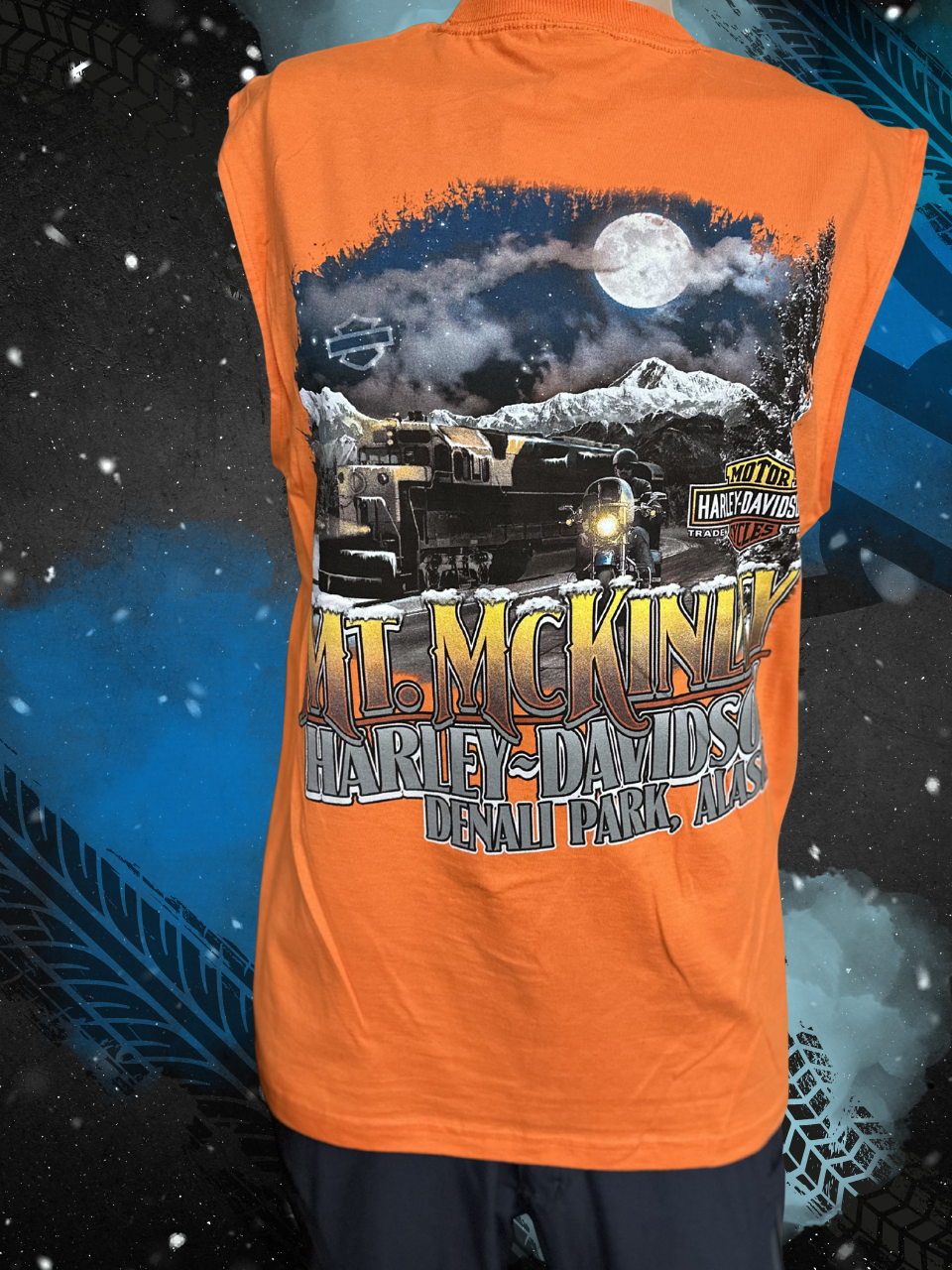 Winter Night Train Sleeveless
