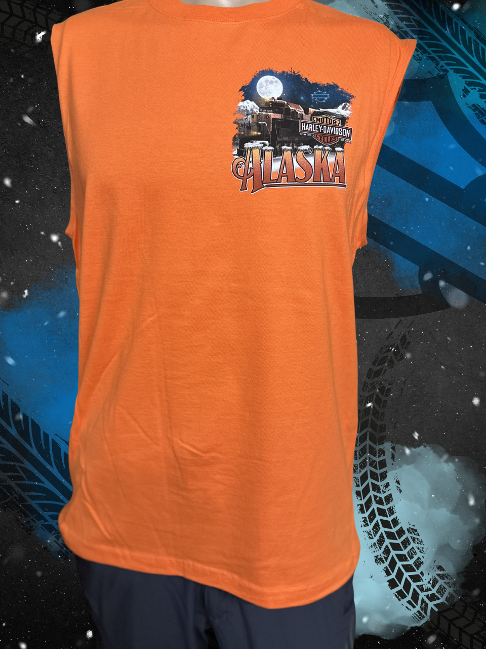 Winter Night Train Sleeveless