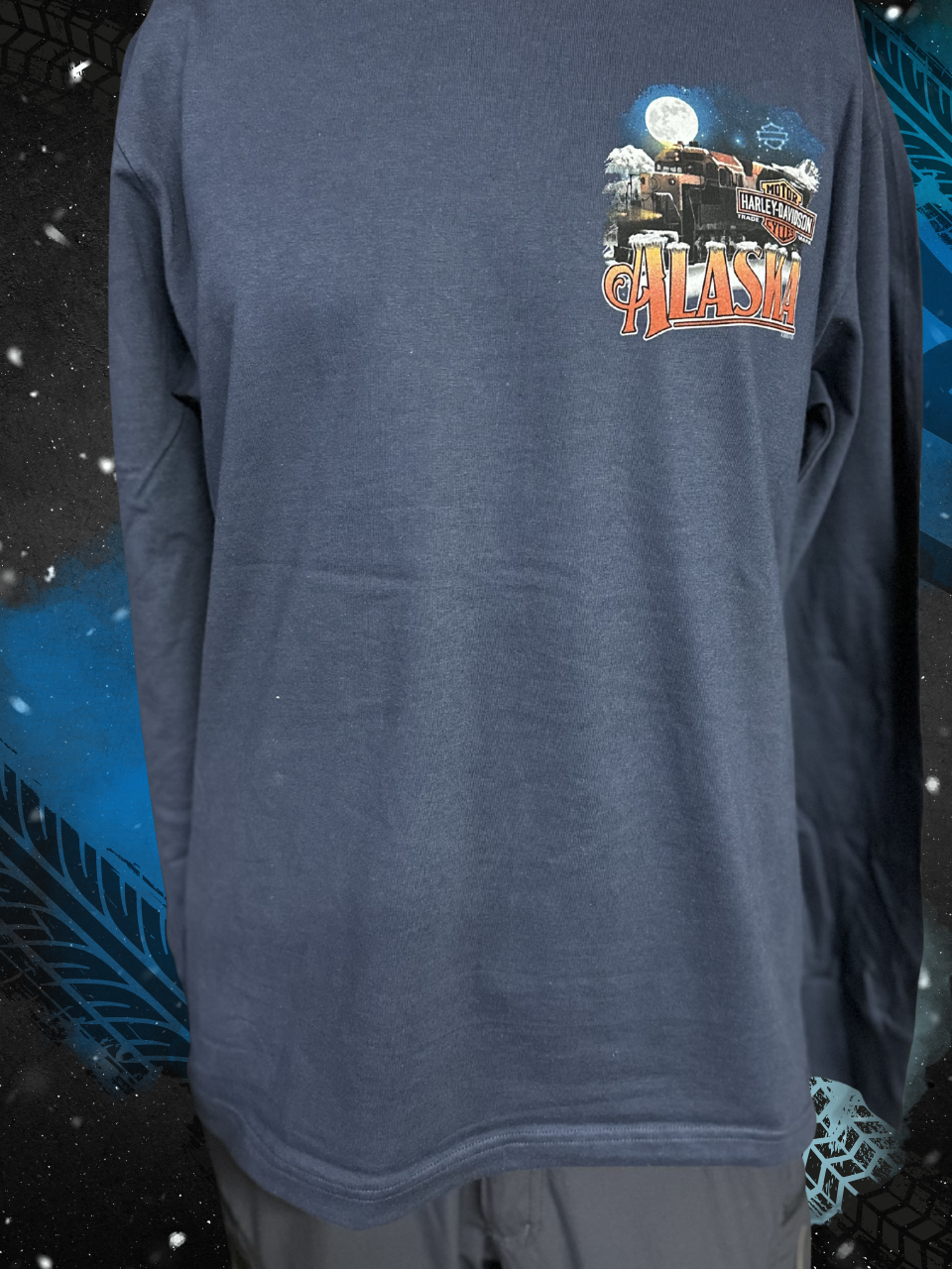 Winter Night Train Long Sleeve