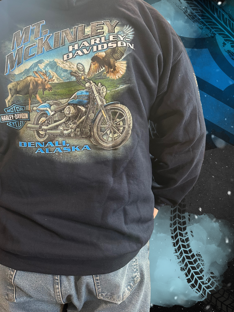 Wildlife Highway Zip Hoodie