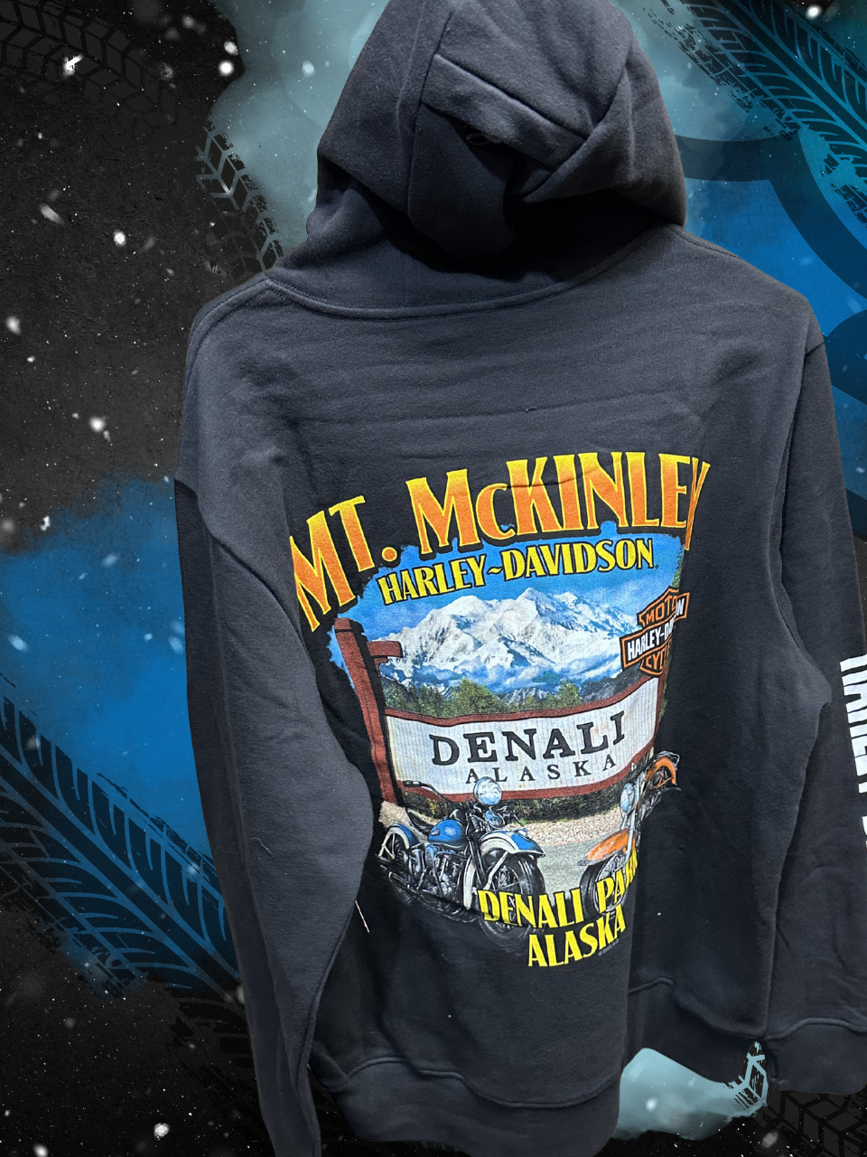 Bar & Shield Bandana Hoodie - Denali Sign Post Women’s