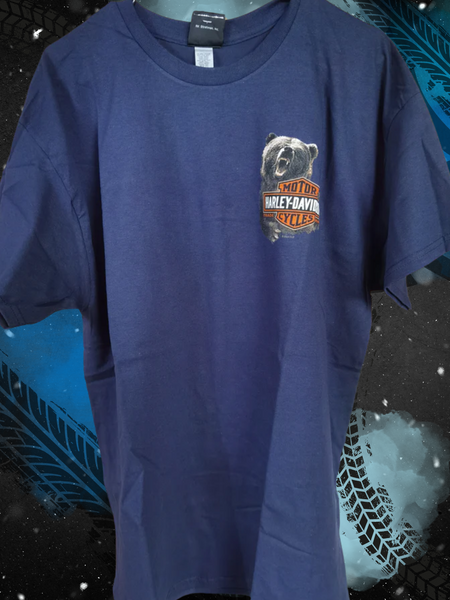 GRIZZLY M/C MOUNTAINS - SHORT SLEEVE MENS