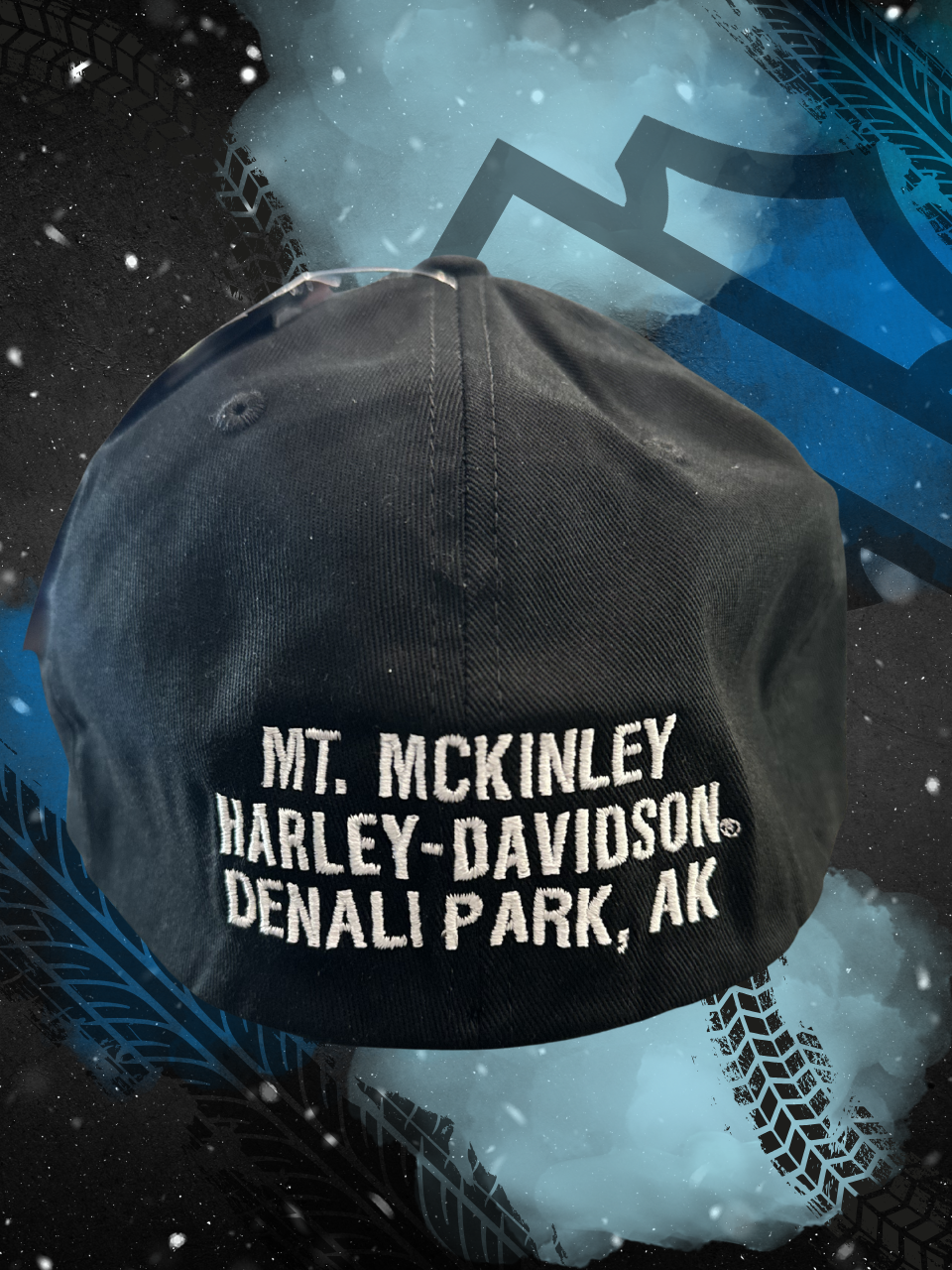 HD RED WHITE & BLUE FLEX FIT HAT