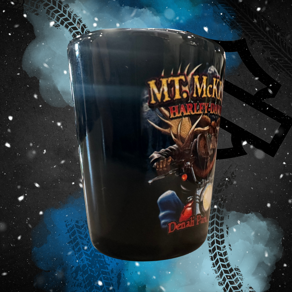 Moose on MC Shot Glass