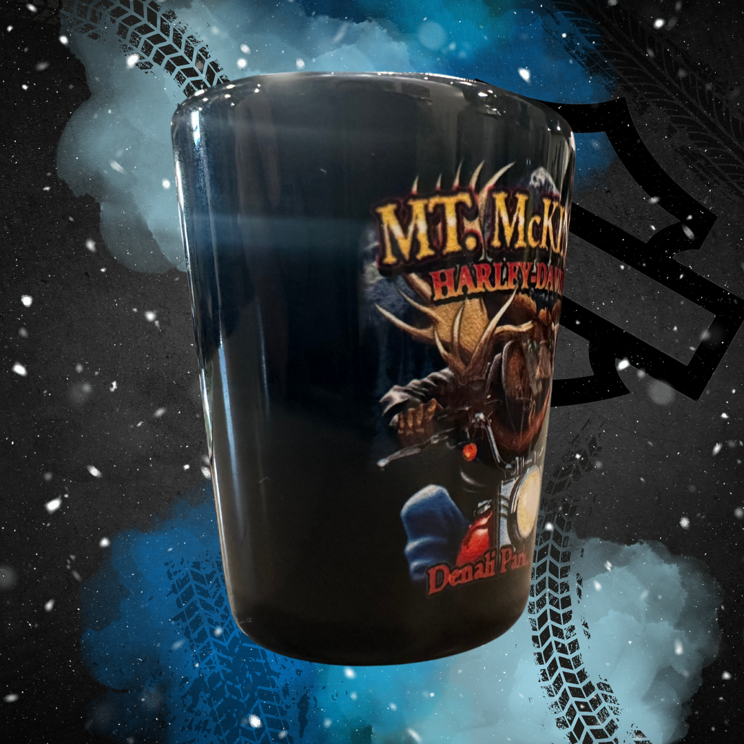 Moose on MC Shot Glass