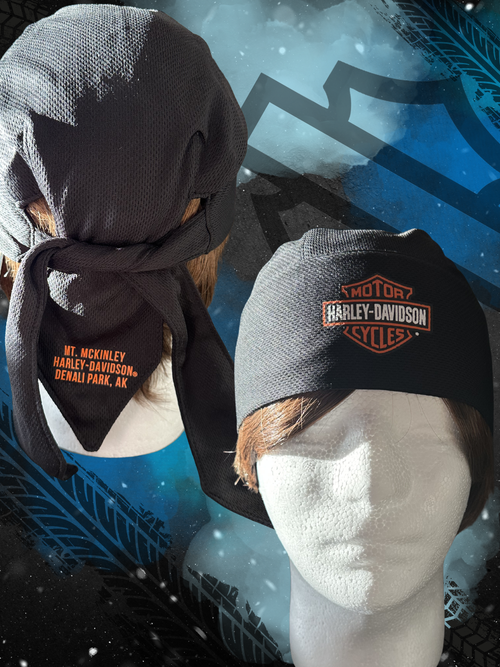 CUSTOM HD BAR & SHIELD HEADWRAP