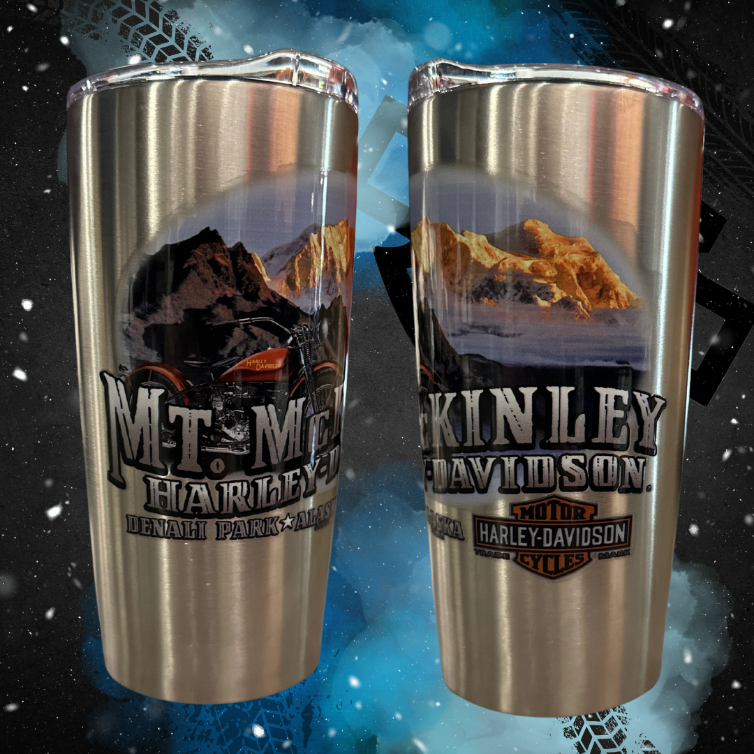 MC & Mountains 20oz. Travel Mug