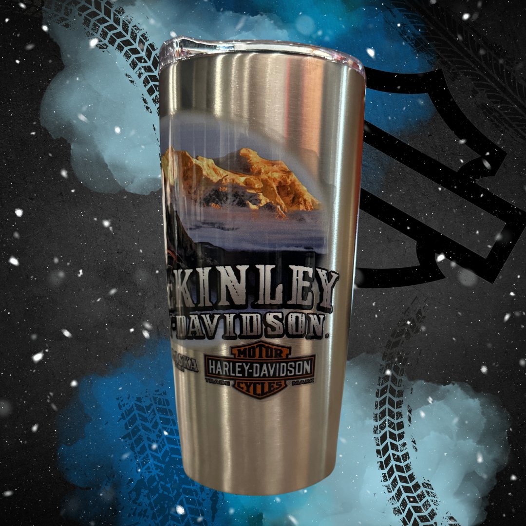 MC & Mountains 20oz. Travel Mug