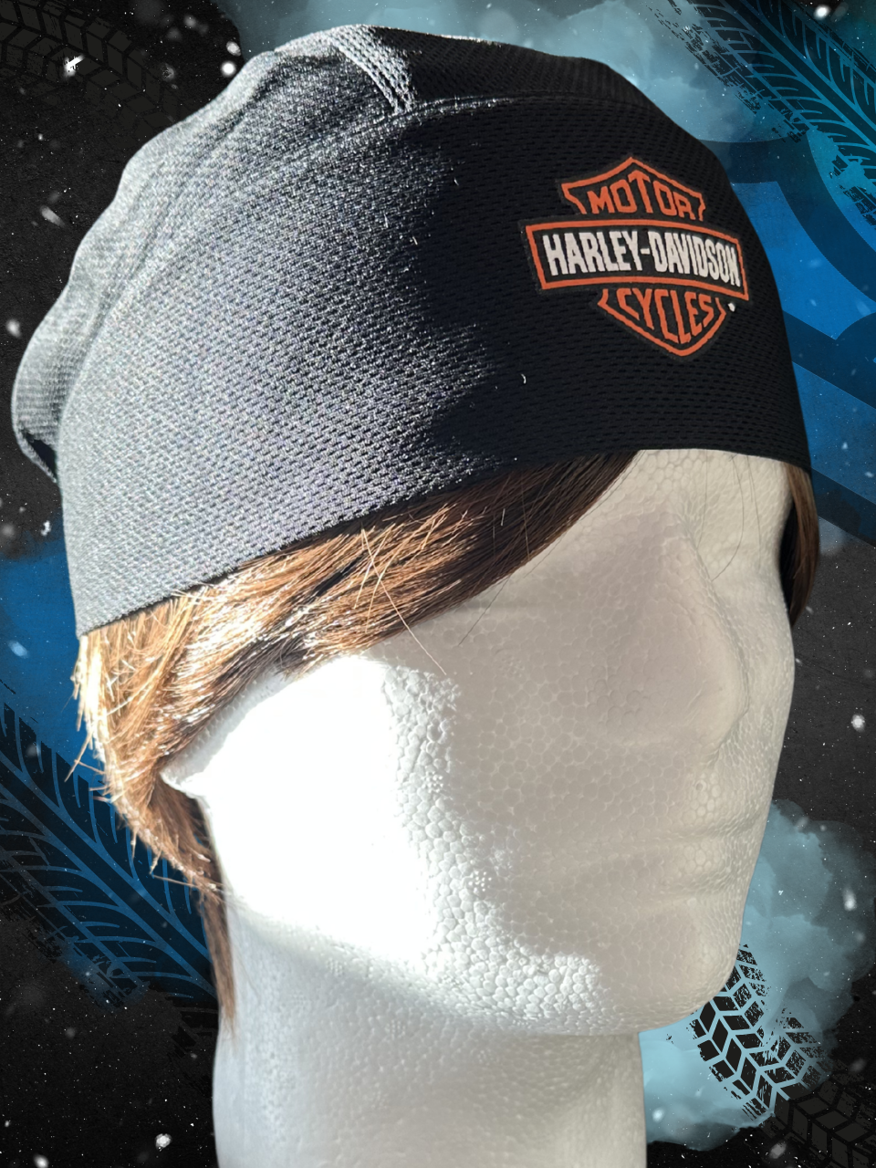 CUSTOM HD BAR & SHIELD HEADWRAP