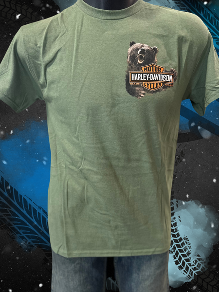 GRIZZLY M/C MOUNTAINS - SHORT SLEEVE MENS