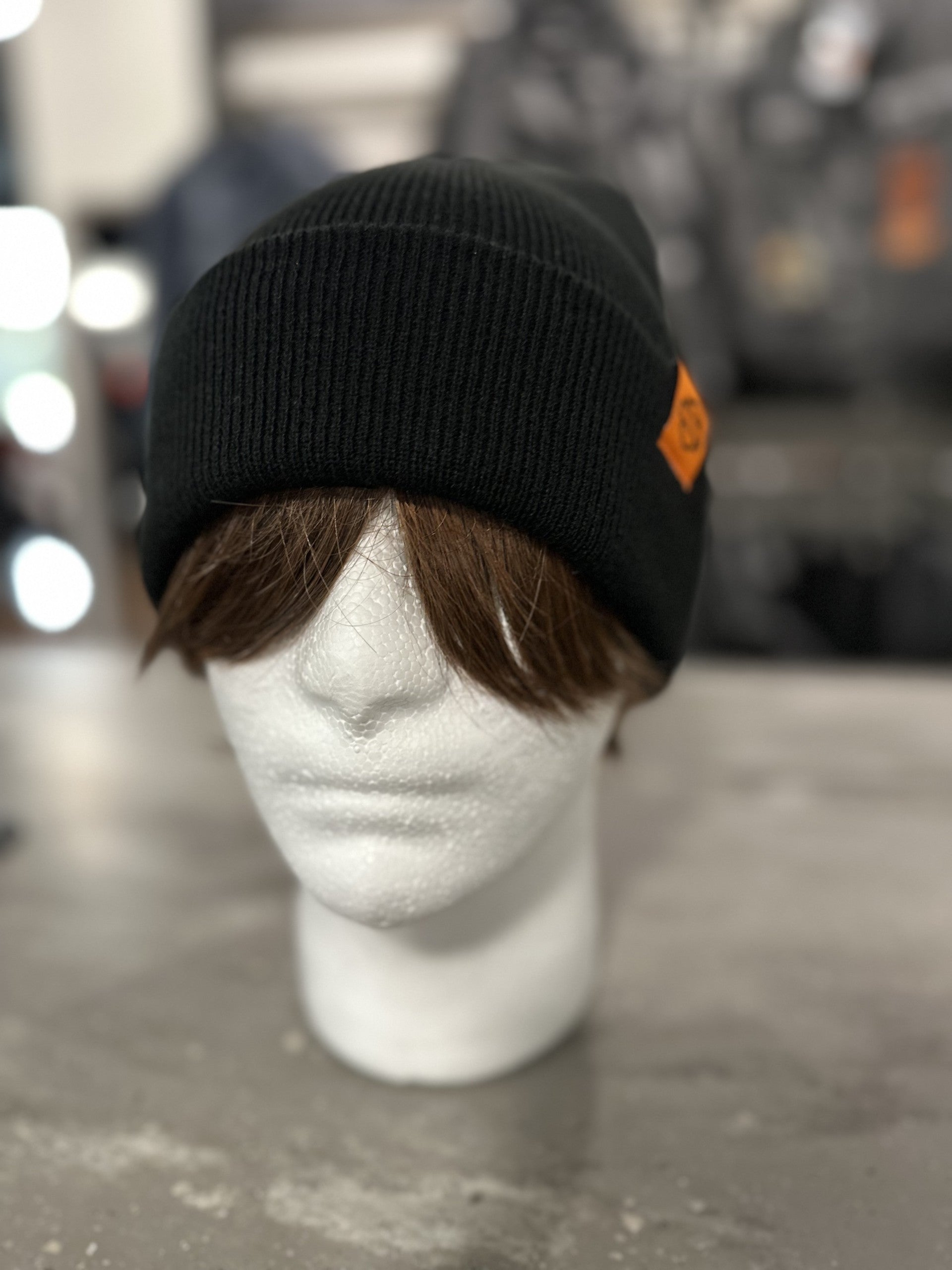 CUSTOM WOVEN LABEL BEANIE