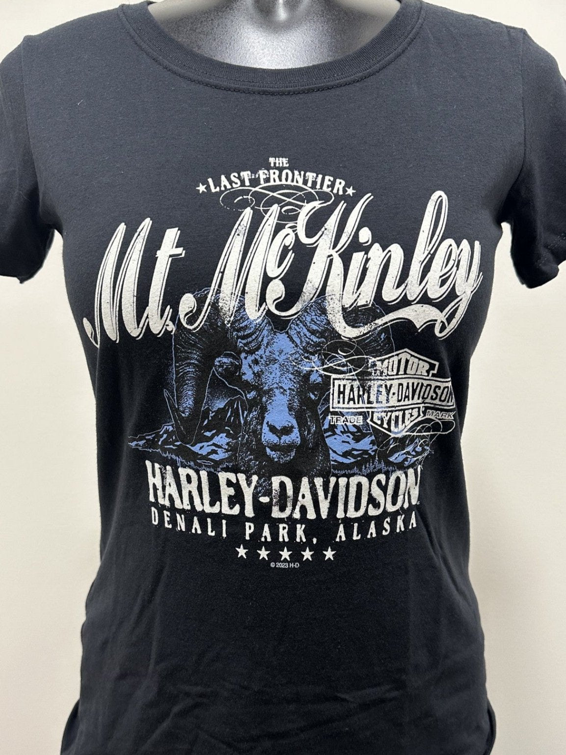 WMNS SHORT SLEEVE - MCKINLEY RAMS HEAD