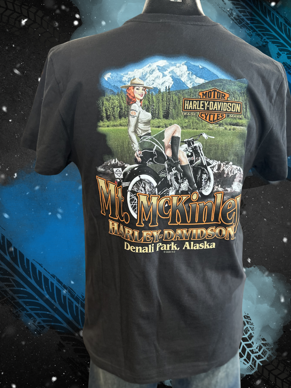 Harley Ride Patrol Pin-up Short Sleeve