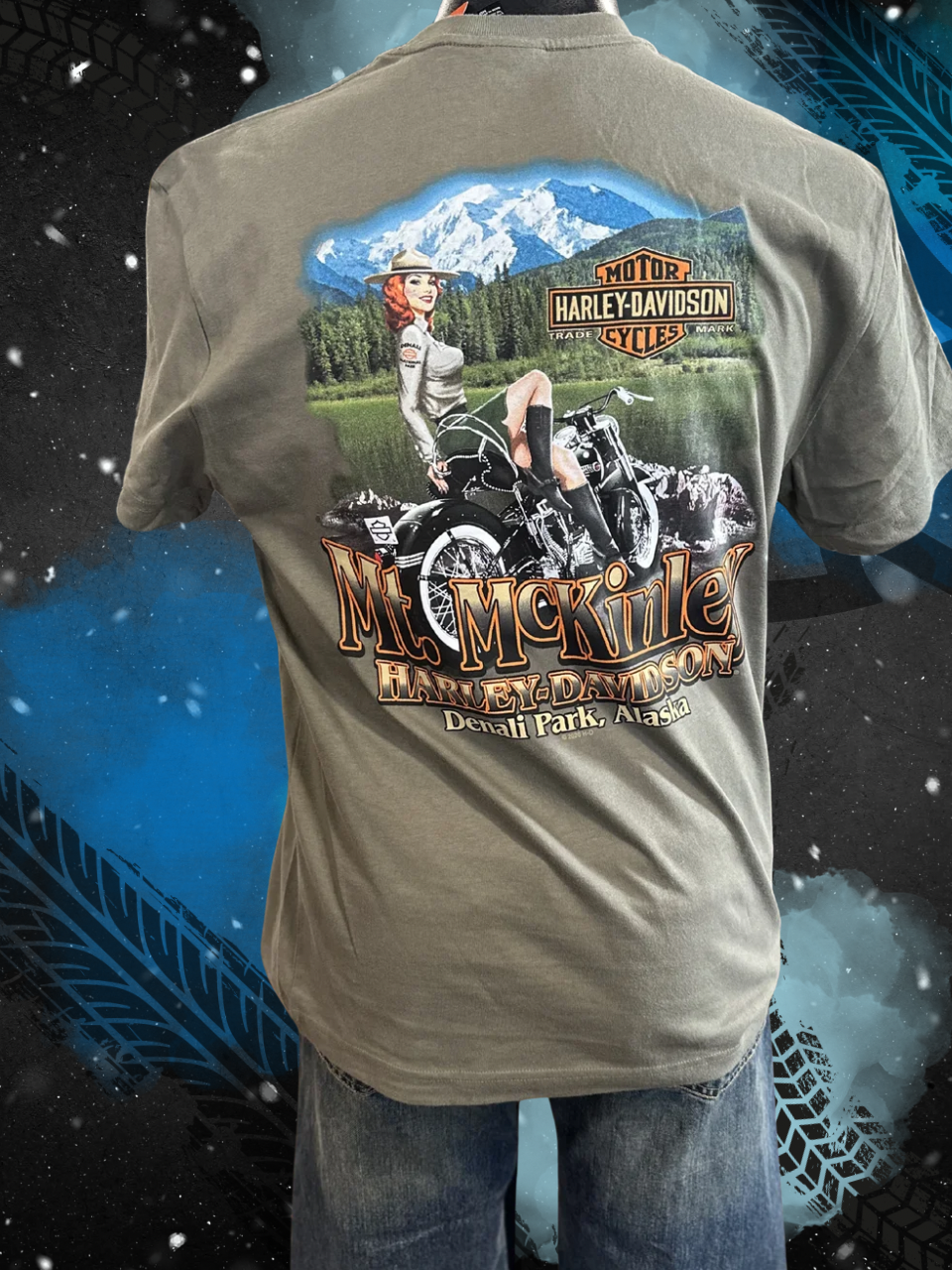 Harley Ride Patrol Pin-up Short Sleeve