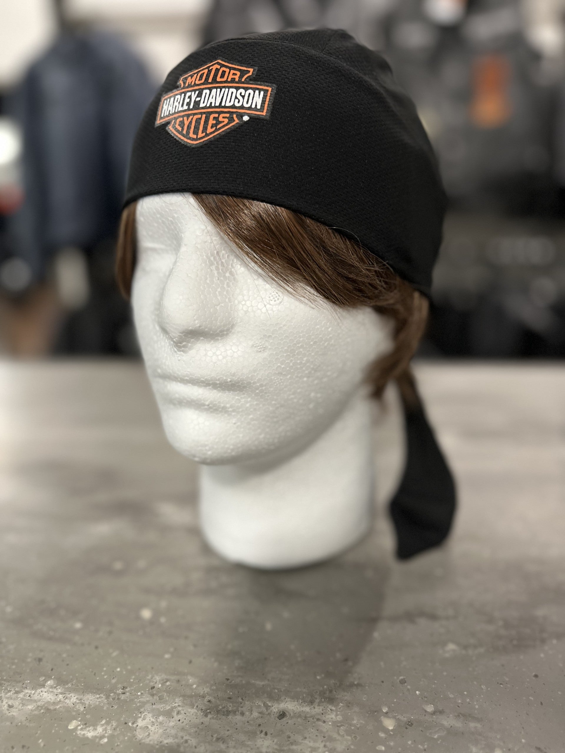 CUSTOM HD BAR & SHIELD HEADWRAP