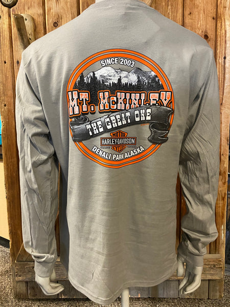 GREAT ONE - LONG SLEEVE MENS - GREY