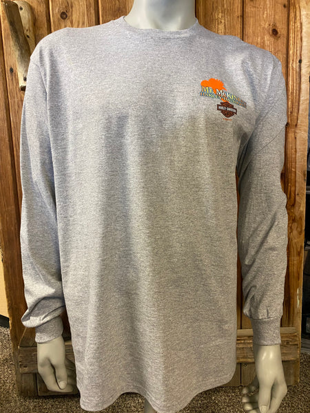 MCKINLEY EAGLE - LONG SLEEVE MENS - GREY