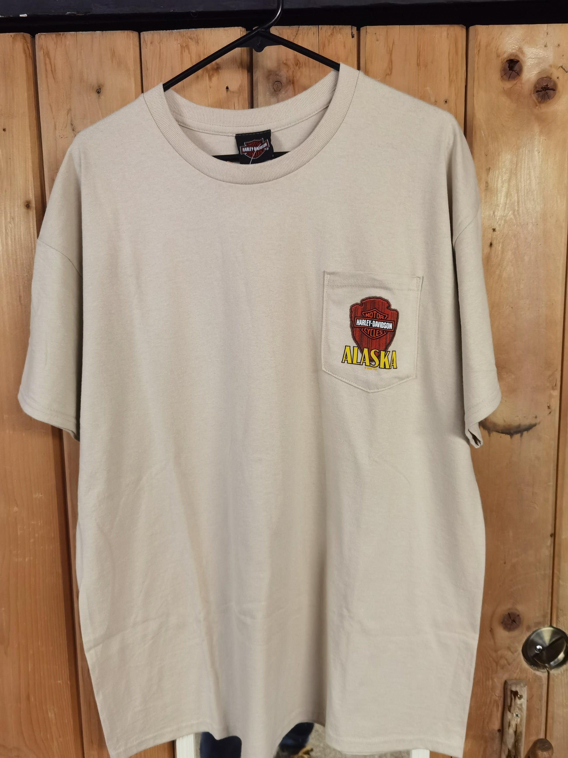 DENALI PARK SIGN - POCKET SHORT SLEEVE MENS