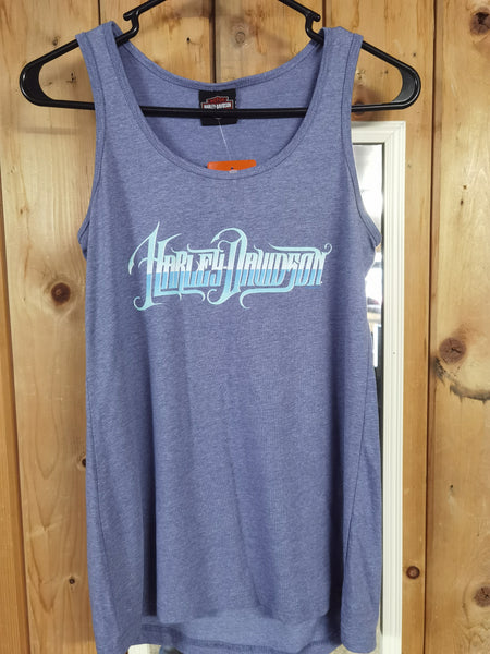 HD BLUE CHROME TANK WMNS