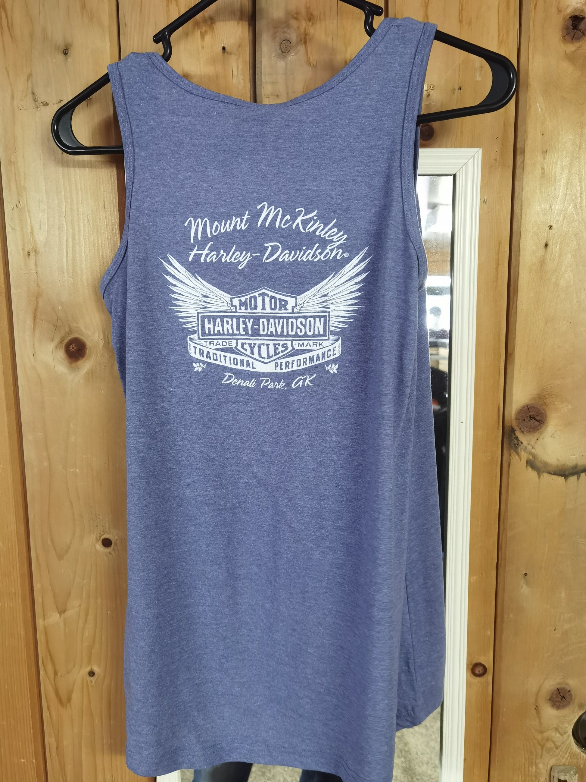 HD BLUE CHROME TANK WMNS