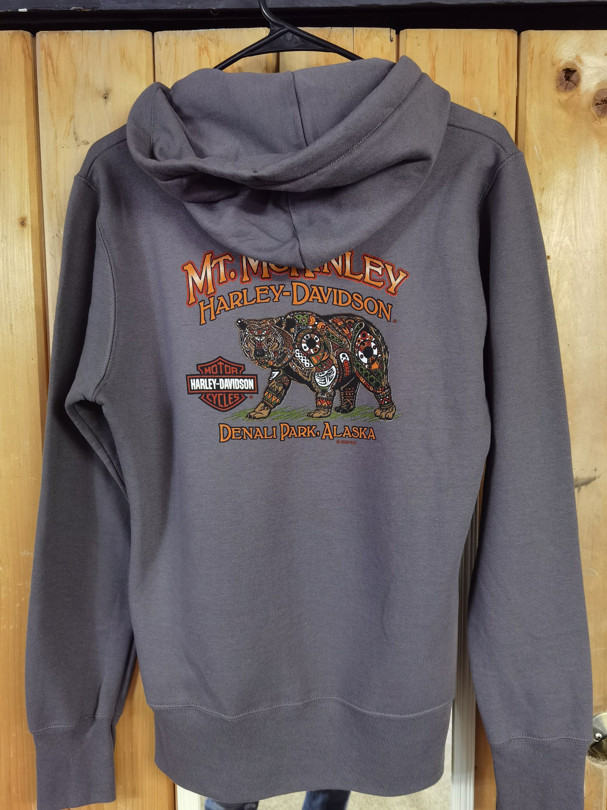 WMNS - SUBTLE BEAR - ZIP HOODIE