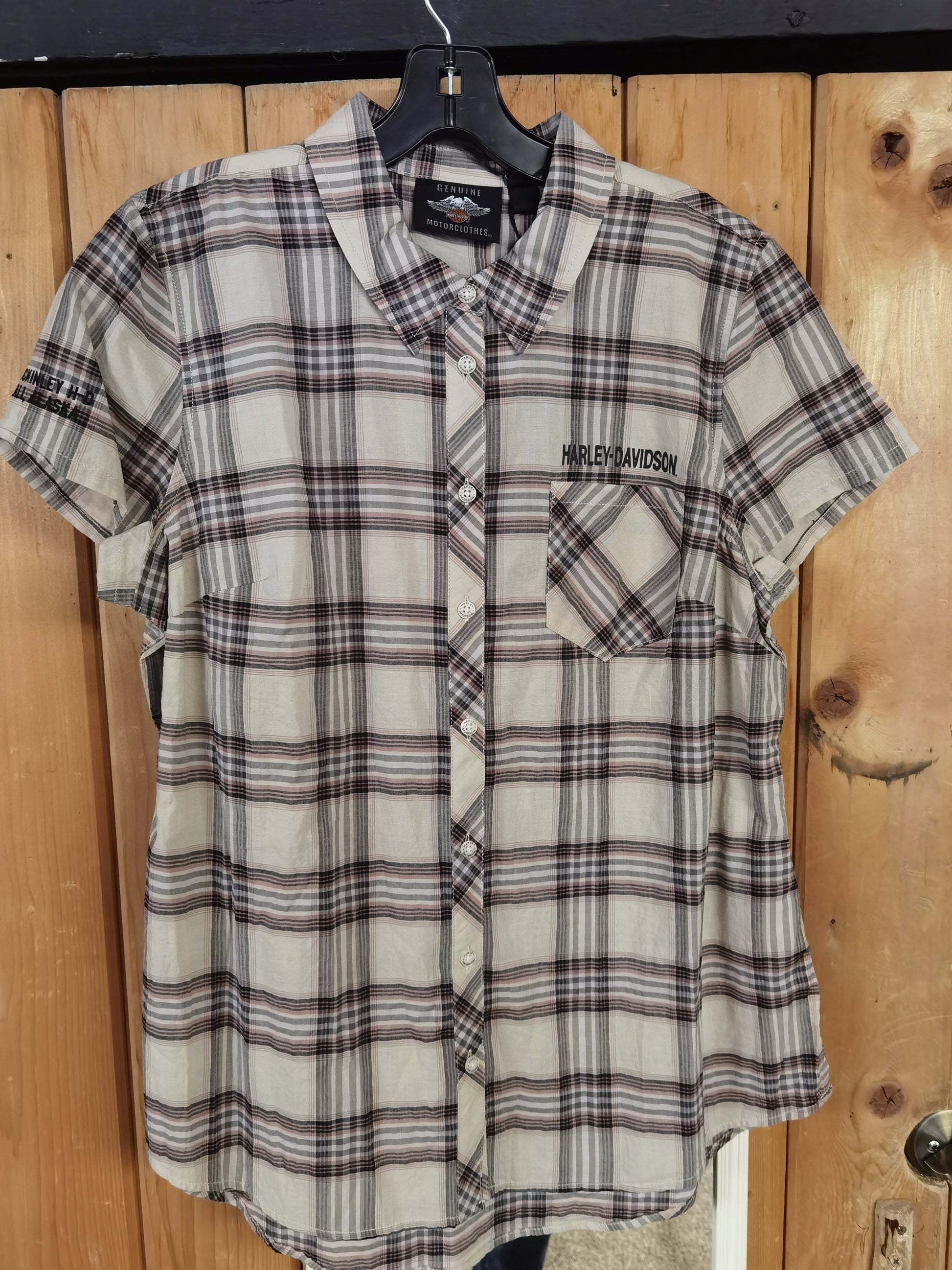 SHIRT-WOVEN, PLAID