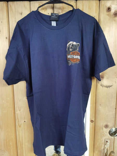 GRIZZLY M/C MOUNTAINS - SHORT SLEEVE MENS