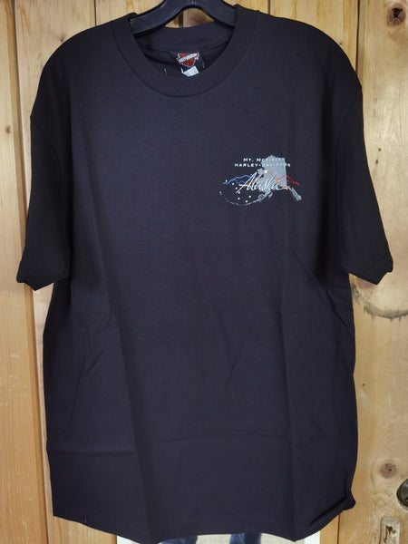 STATE OUTLINE - SNARLING WOLF - SHORT SLEEVE