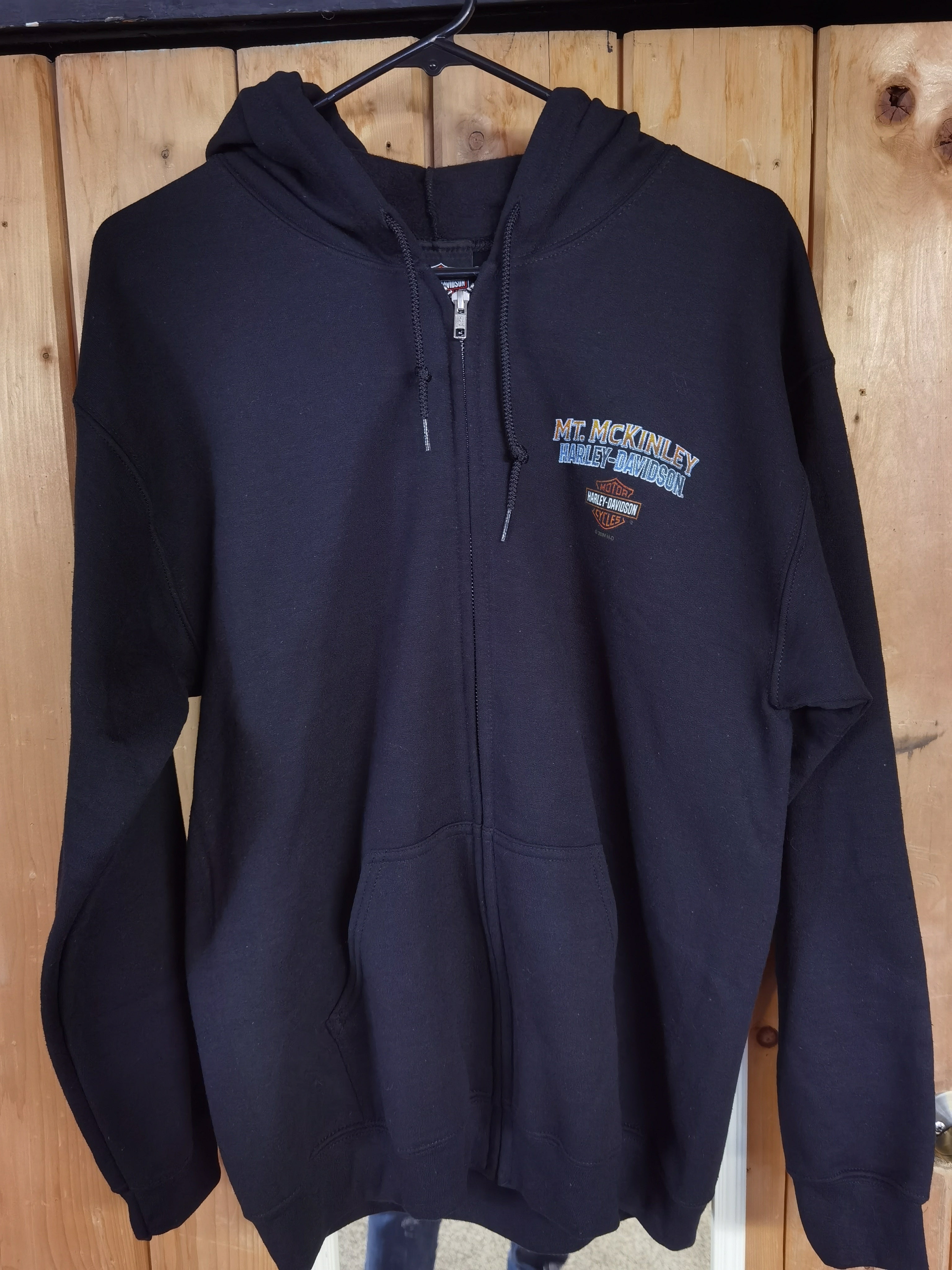 ADVERSARY ZIP HOODIE - BLACK – Mt. McKinley Harley-Davidson