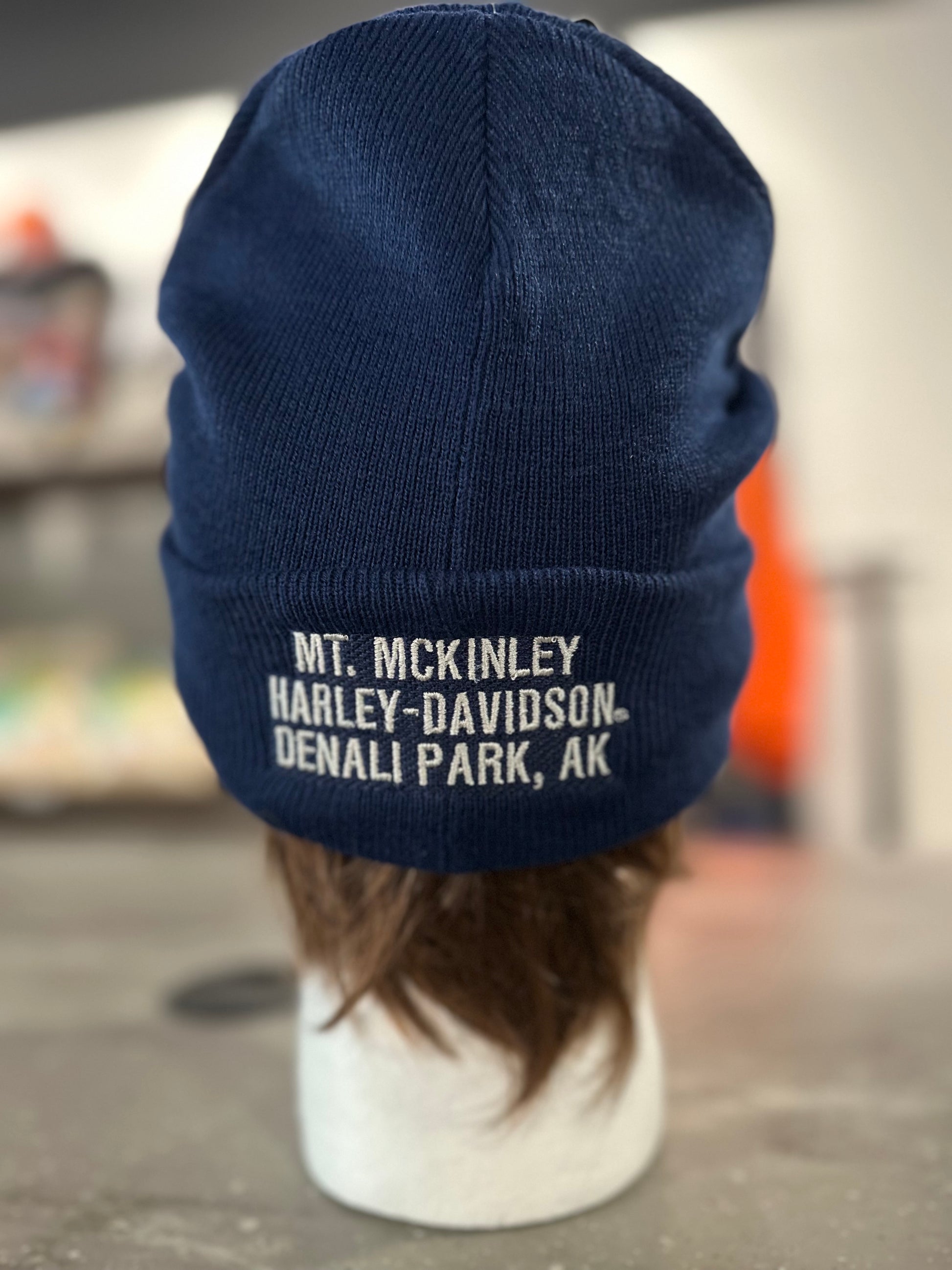 Custom Harley-Davidson Cuffed Virtual Beanie