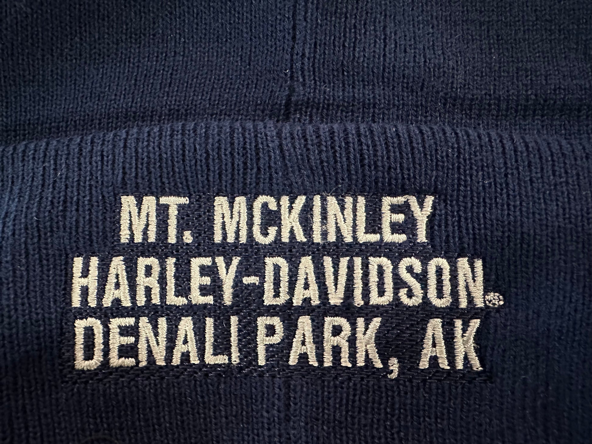Custom Harley-Davidson Cuffed Virtual Beanie