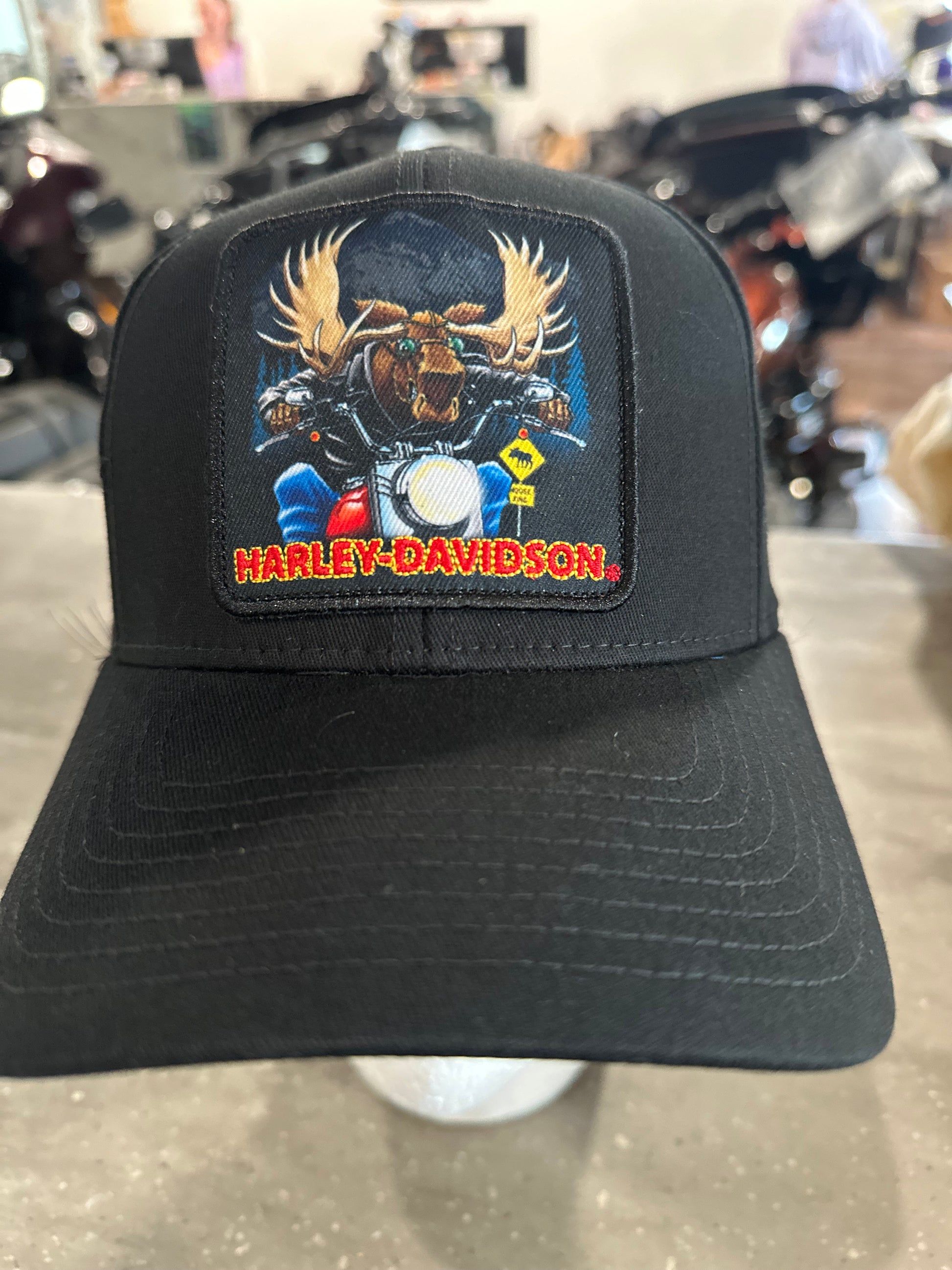 Moose on MC Custom Flex Fit Hat