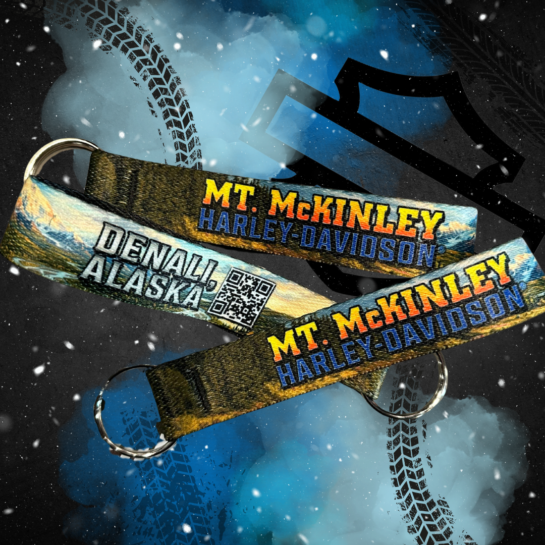 Mt. McKinley Custom Strap Keychain