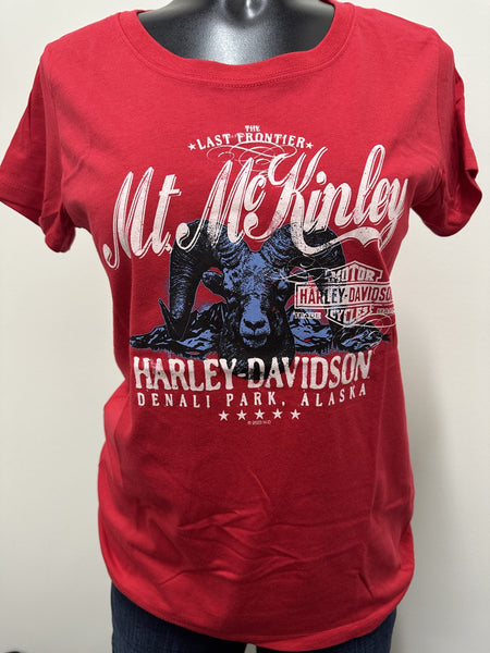 WMNS SHORT SLEEVE - MCKINLEY RAMS HEAD