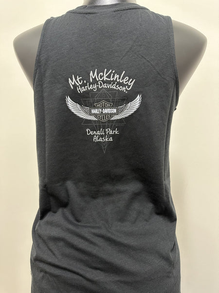 WMNS SCOOP TANK - SHOCKING - BLACK