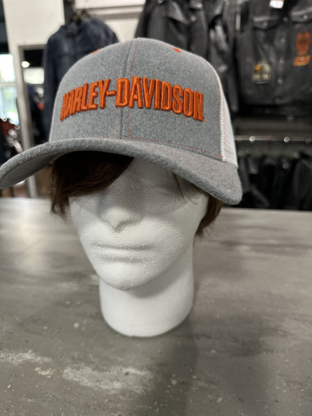 CUSTOM HARLEY-DAVIDSON TRUCKER HAT - SIMPLE CONTRAST