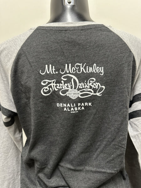 WMNS WILD &FREE VINTAGE GREY LONG SLEEVE
